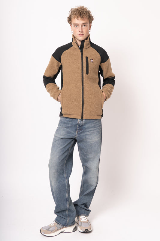 Tindur Shearling Jacket Dry Mud