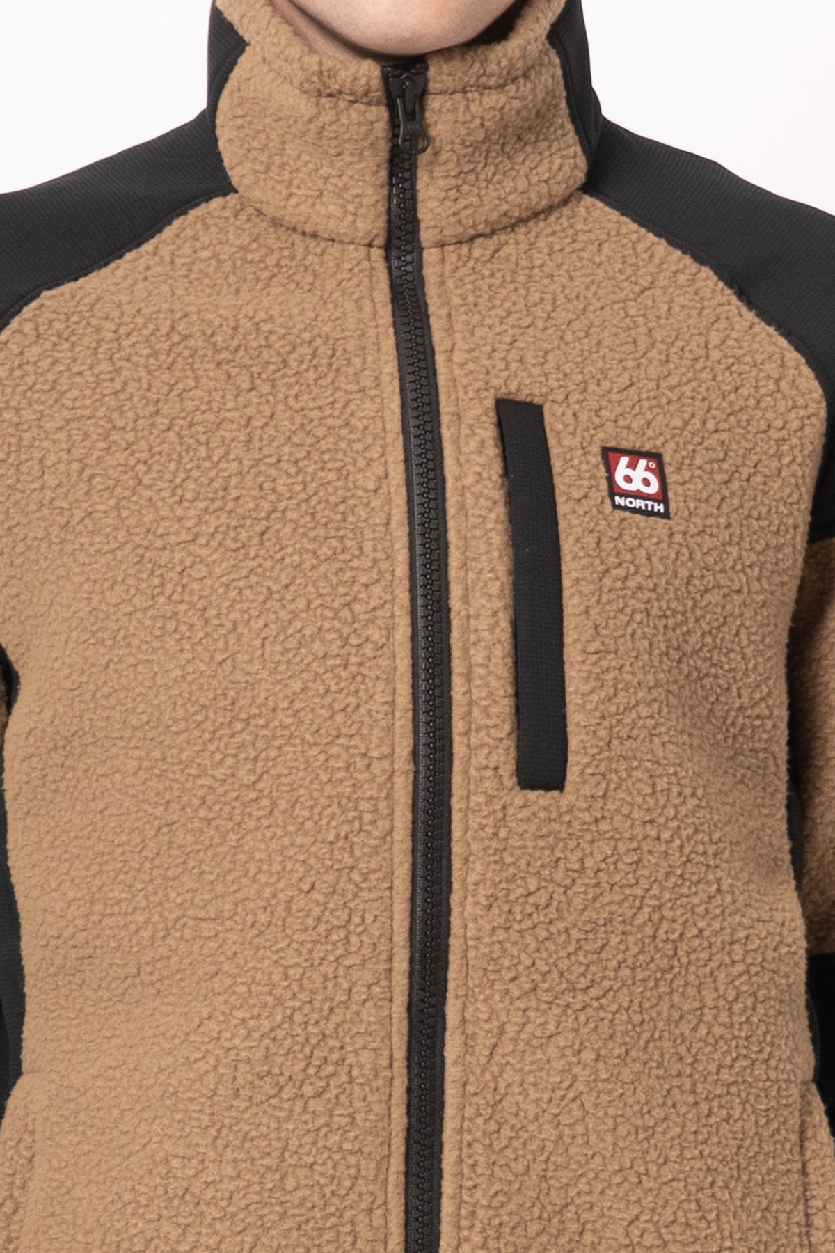Tindur Shearling Jacket Brun/Beige