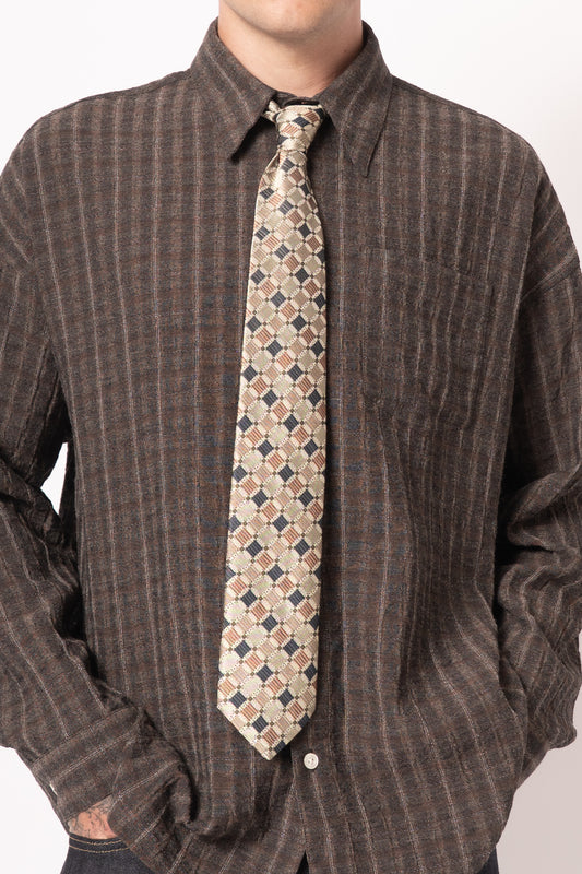 Silk Tie Beige