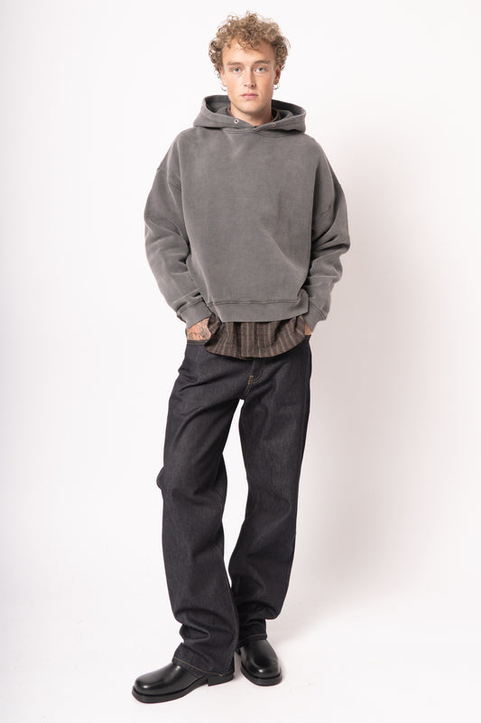 Hood Sweat Anthracite Washed