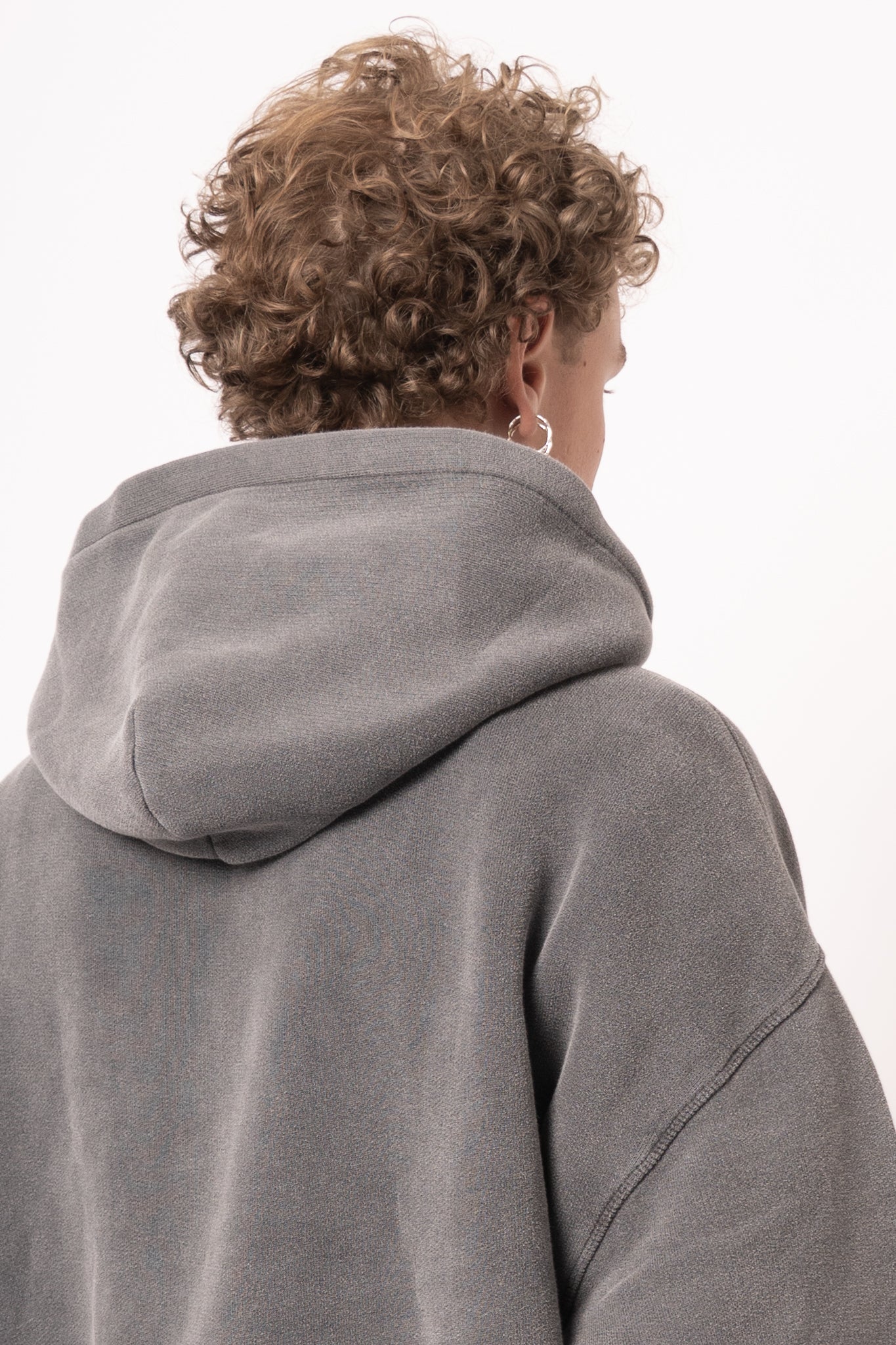 Hood Sweat Anthracite Washed