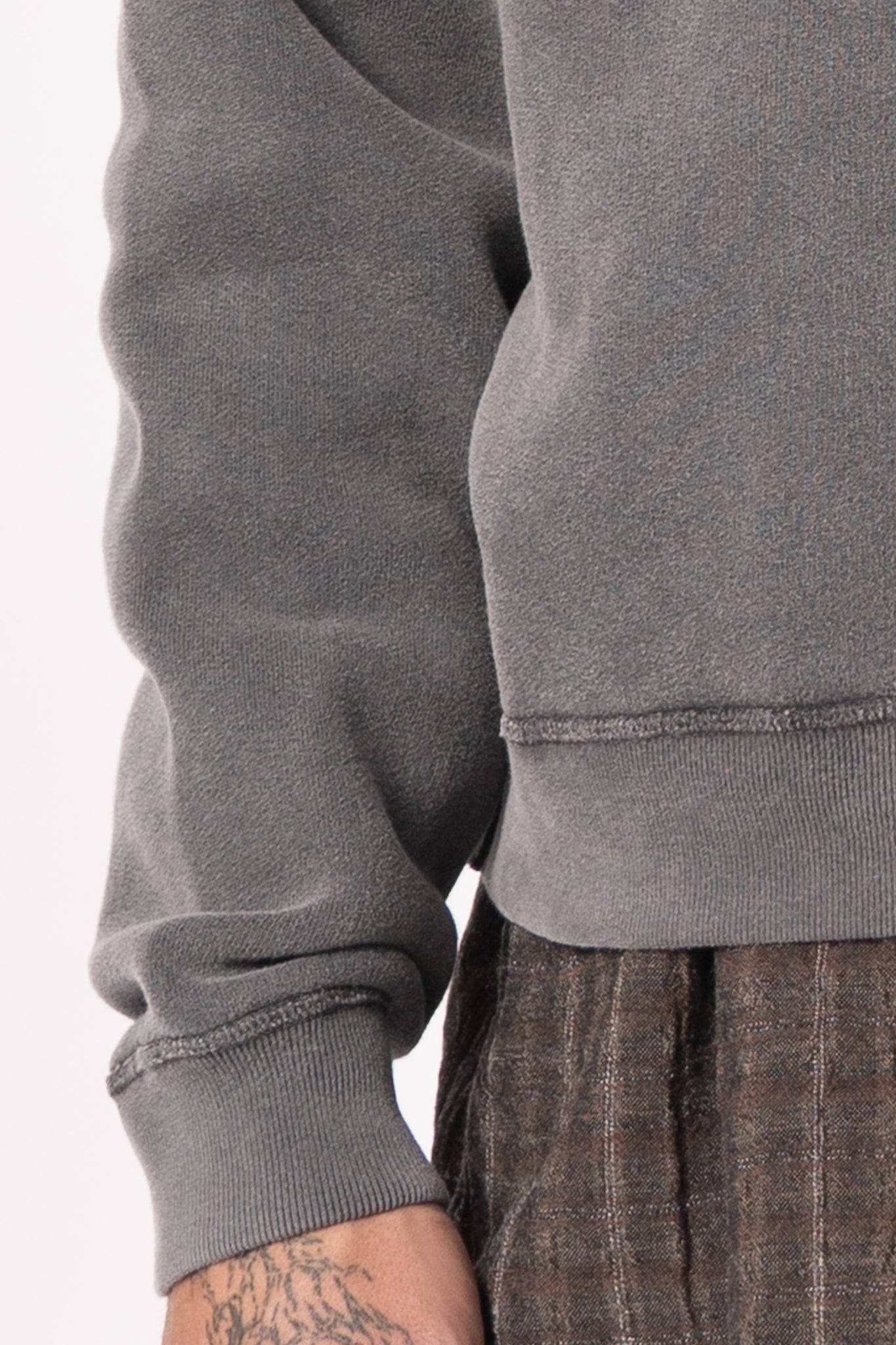 Hood Sweat Anthracite Washed