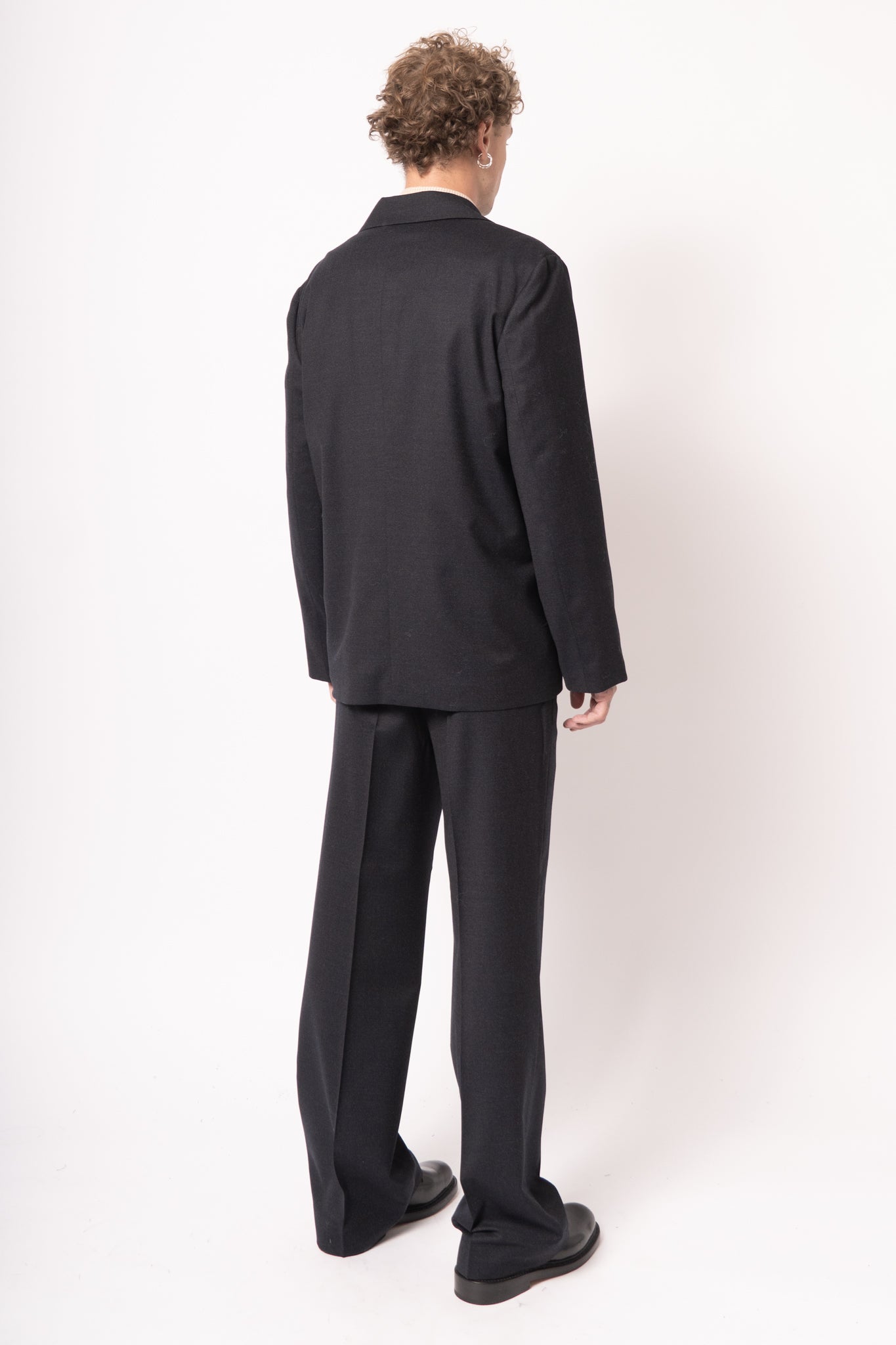 4 Button Blazer Navy