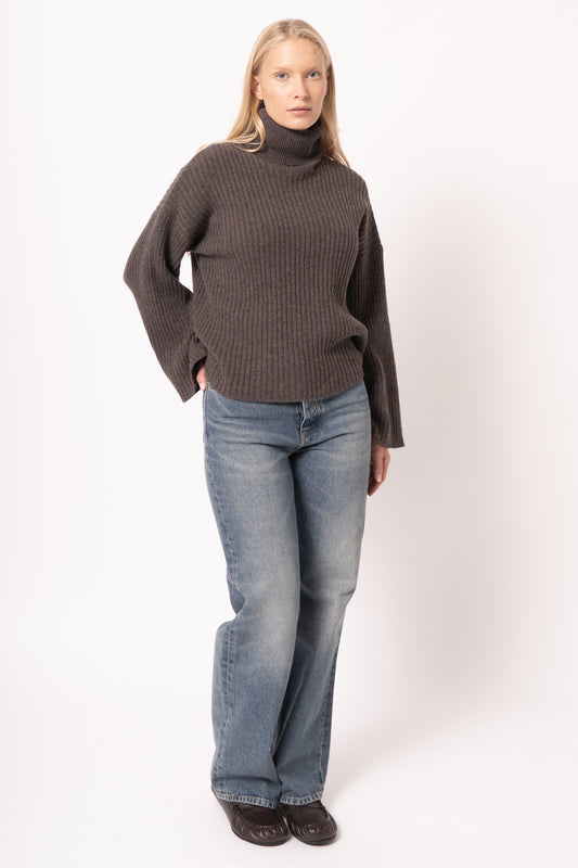 Ellen Cashmere T-Neck Sweater