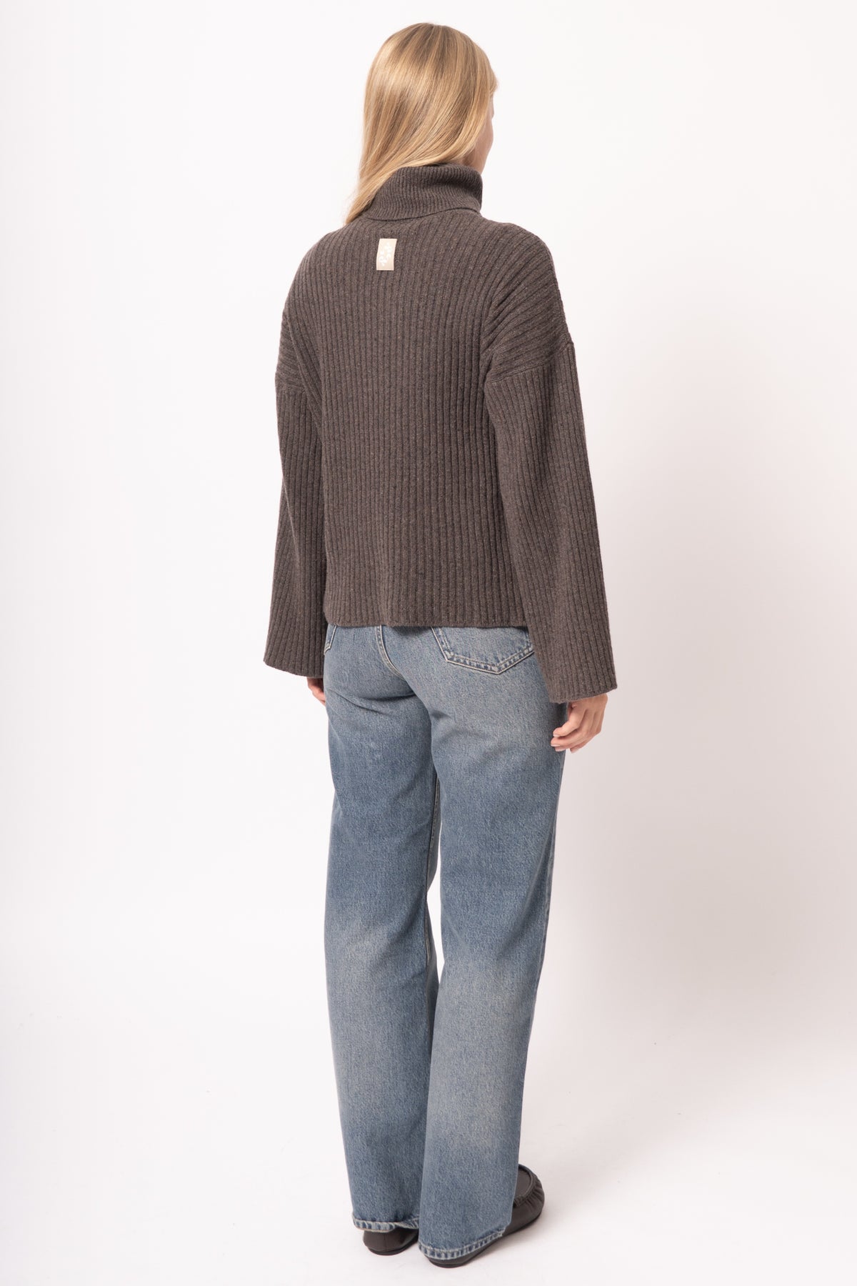 Ellen Cashmere T-Neck Sweater