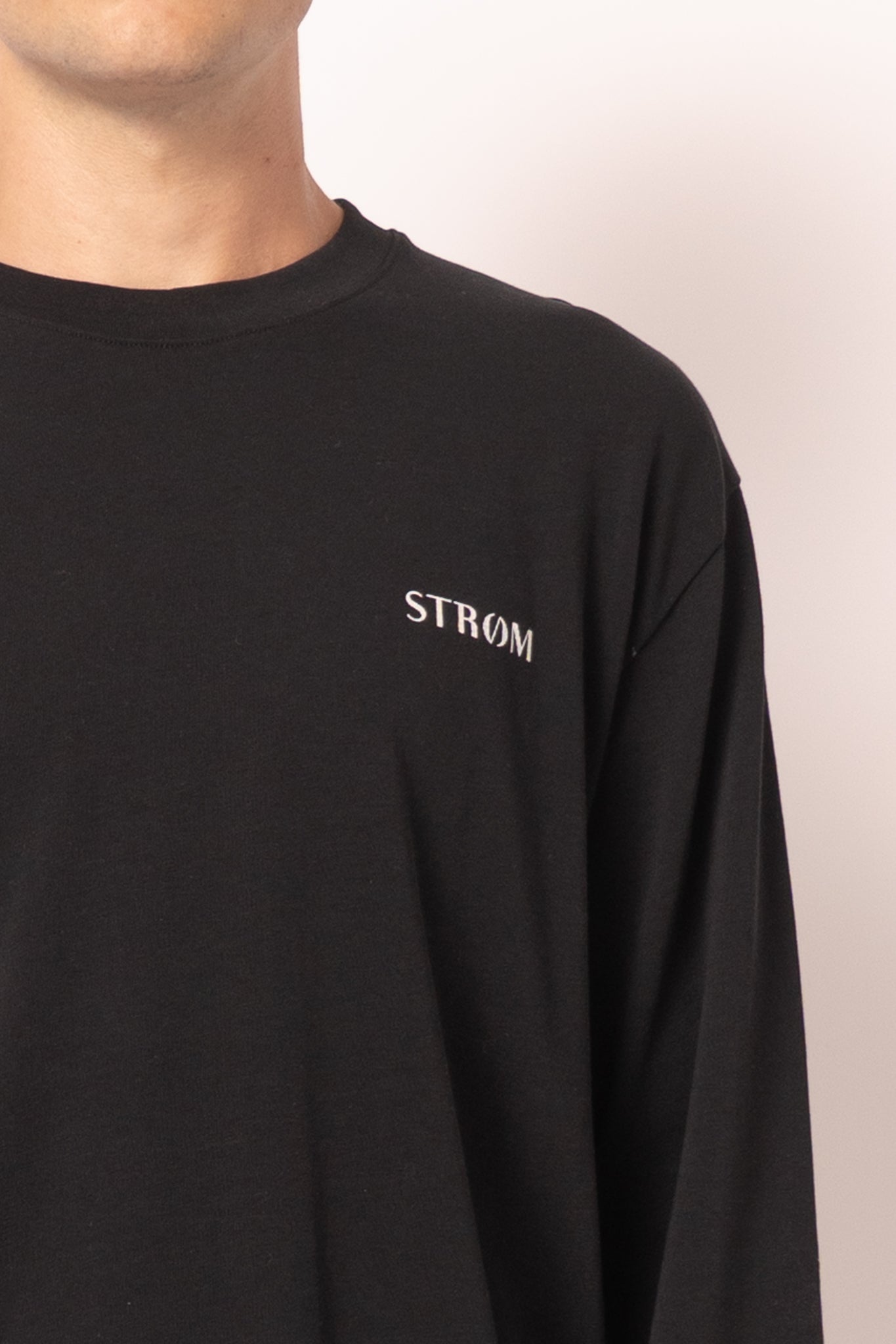 Nicholasst Logo LS T-Shirt Black