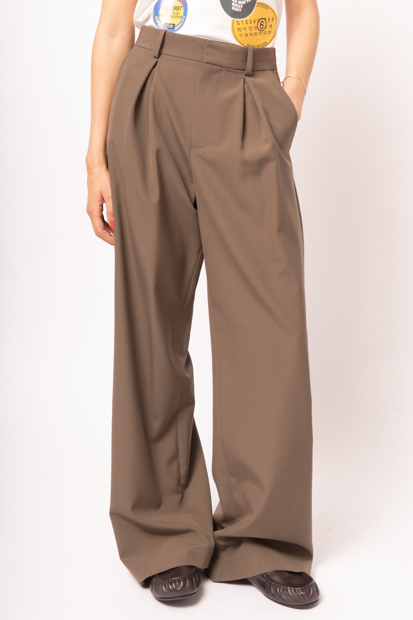 MM6 Pants Natural