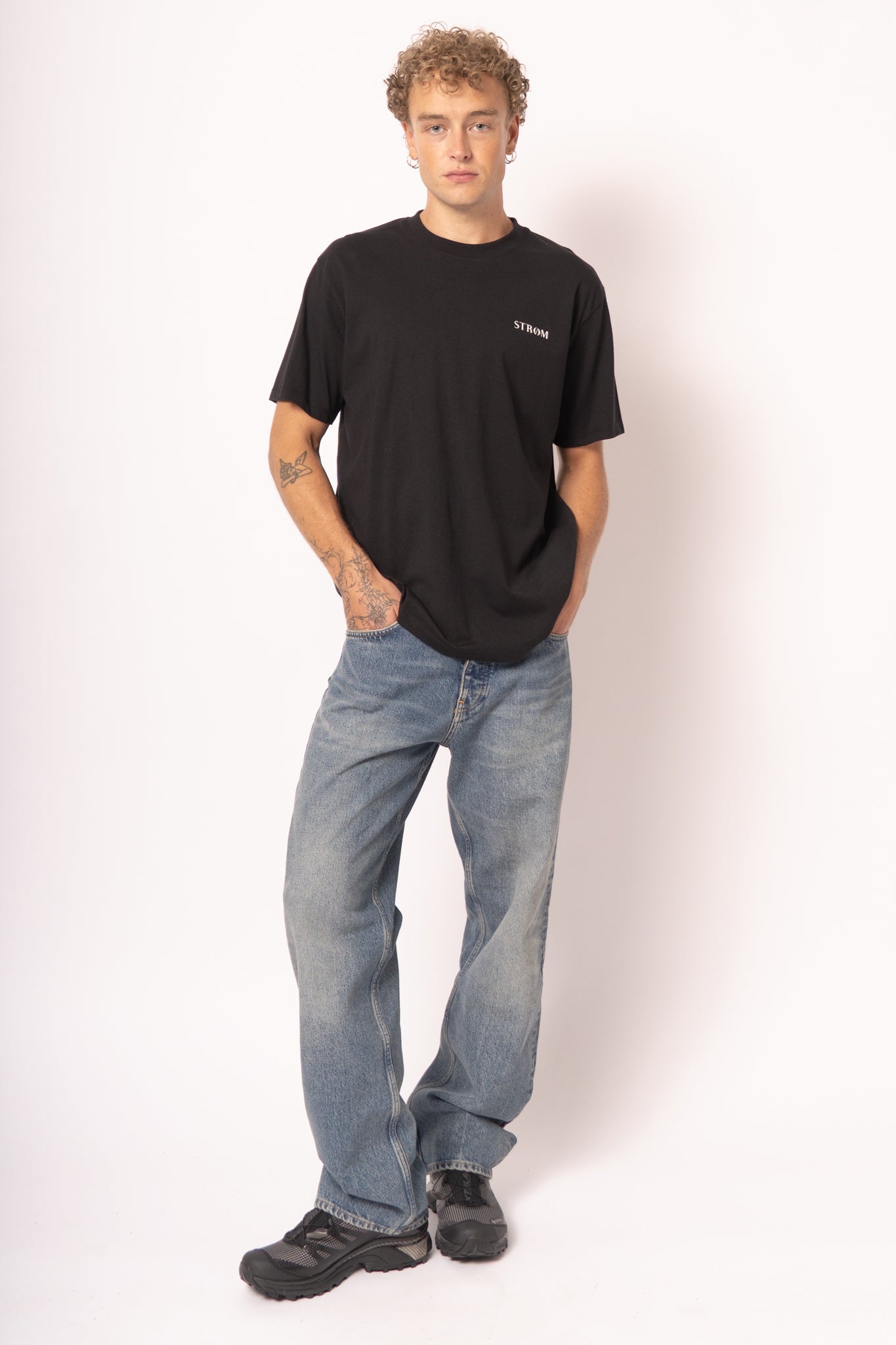 Nicholasst Logo T-Shirt Black