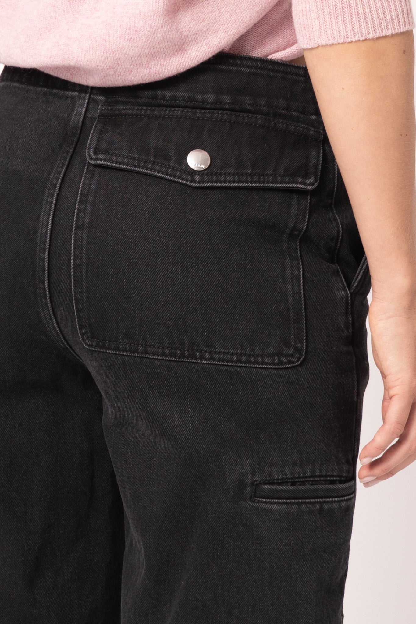 Fireman Denim Jeans Black