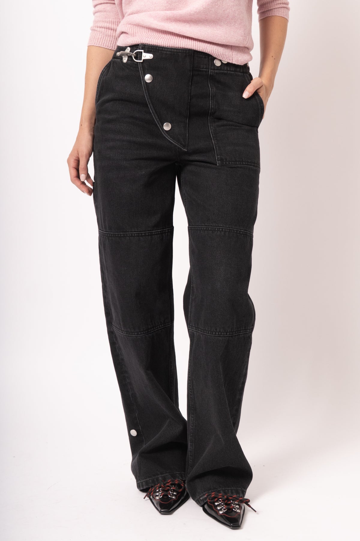 Fireman Denim Jeans Black