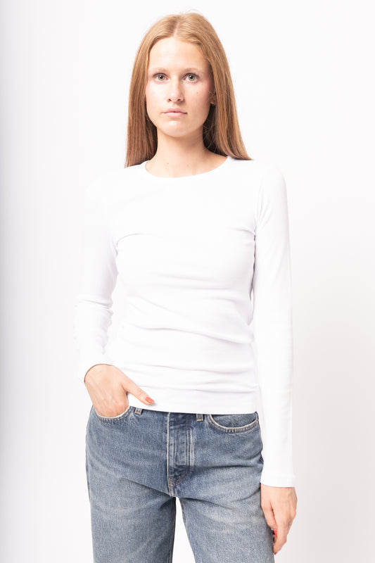 Maya LS T-Shirt Off White