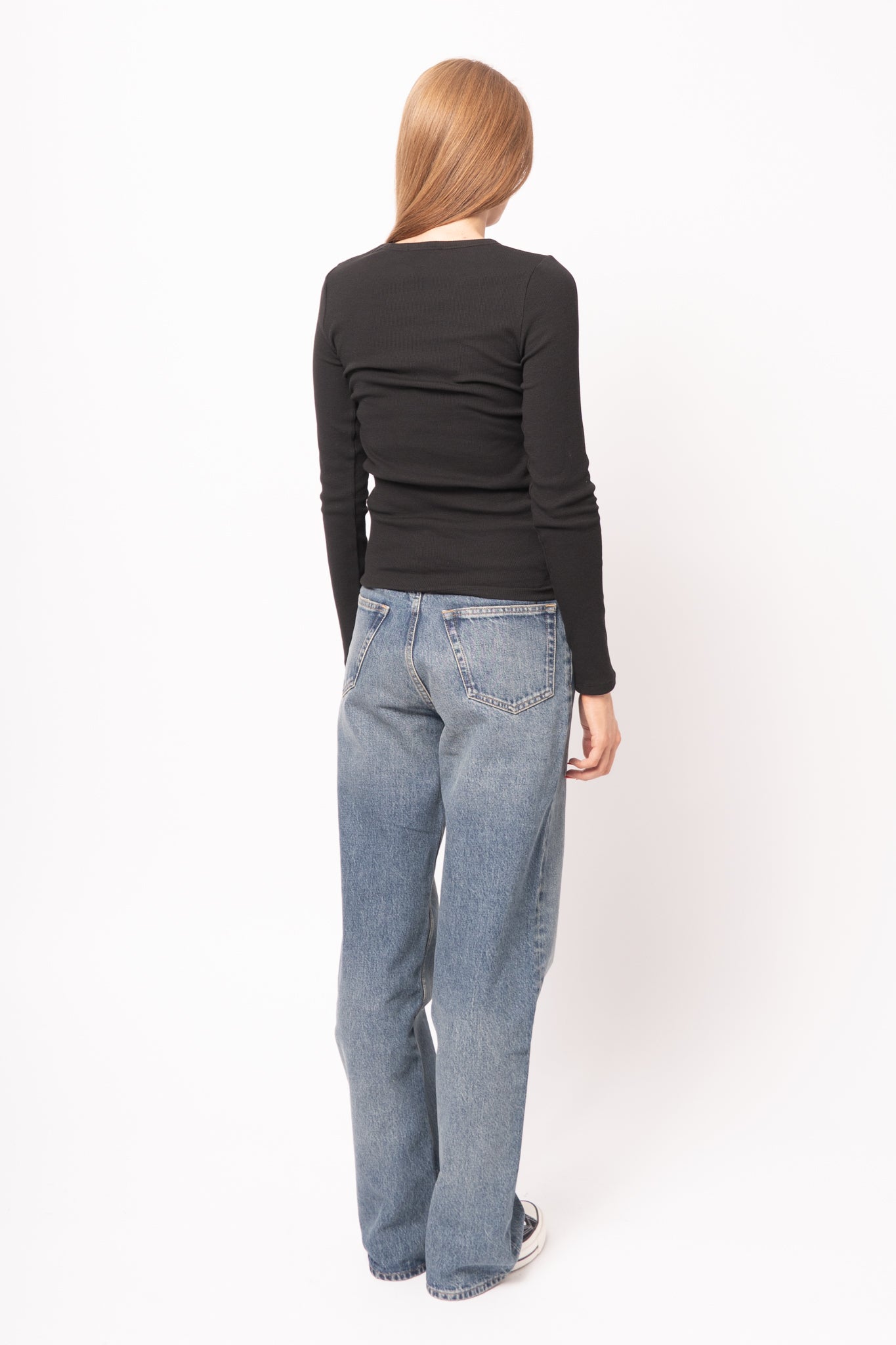 Maya LS T-Shirt Black