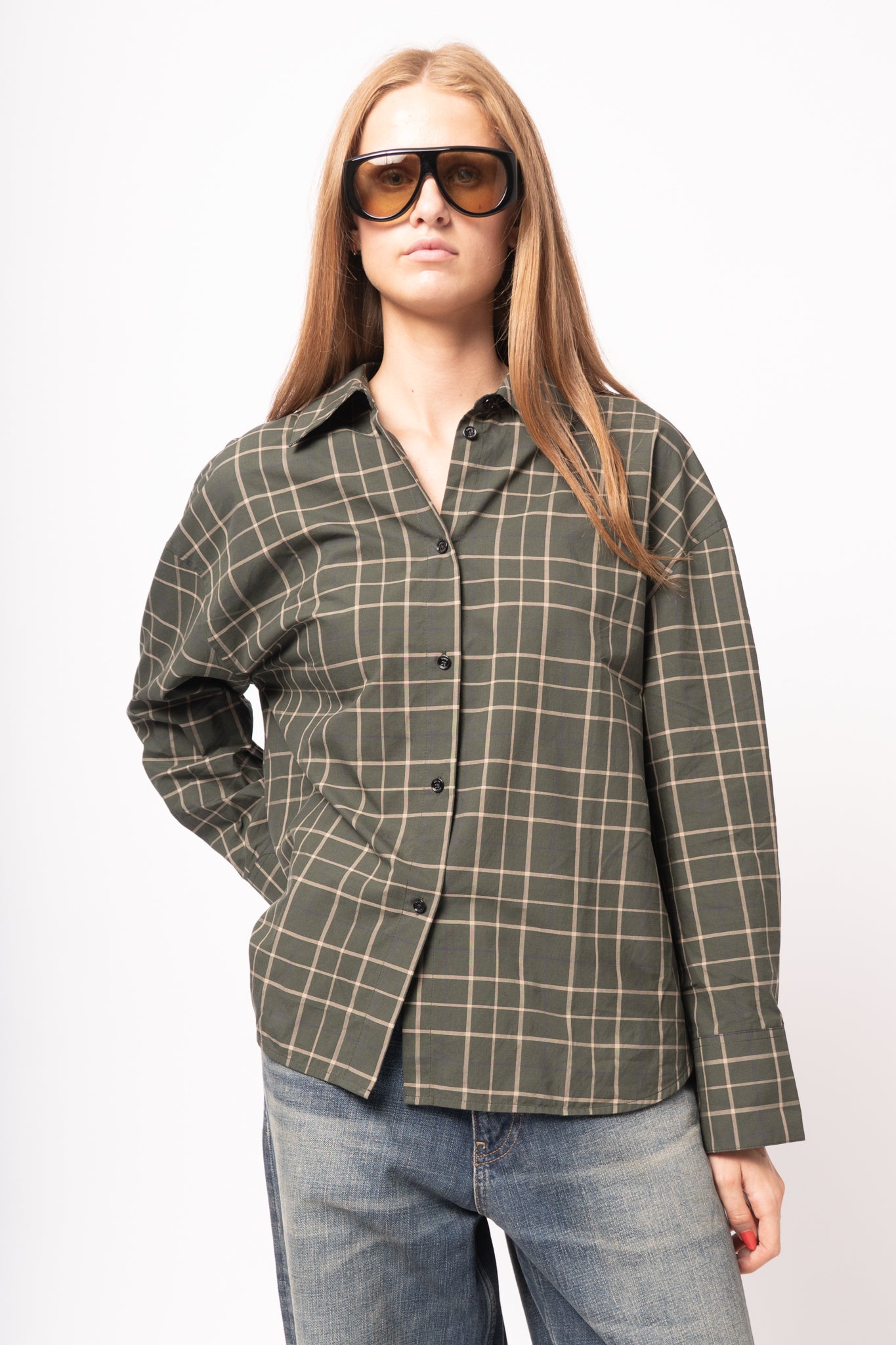 Boxy Shirt Pine Popcorn