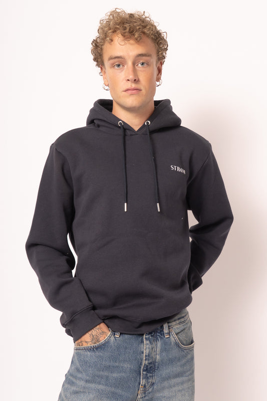 Noahst Logo Sweatshirt Navy Sky