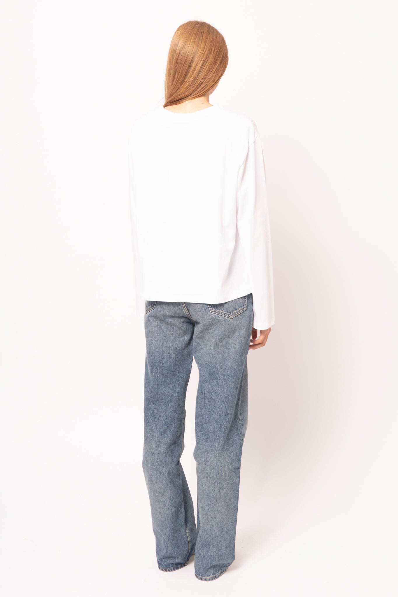 Madisonst LS T-Shirt White