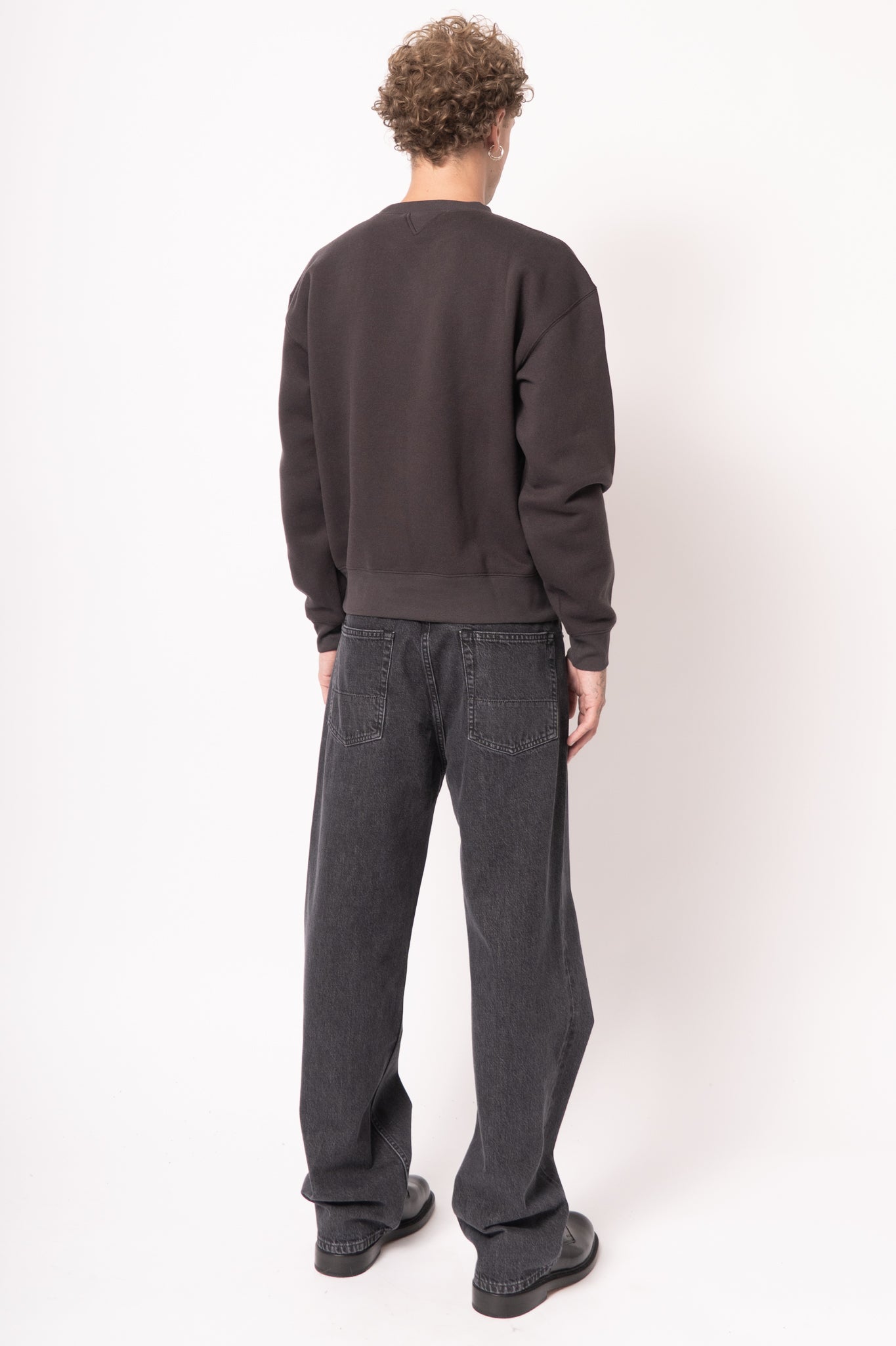 Perfect Sweatshirt Black Bear Wooly Fleece