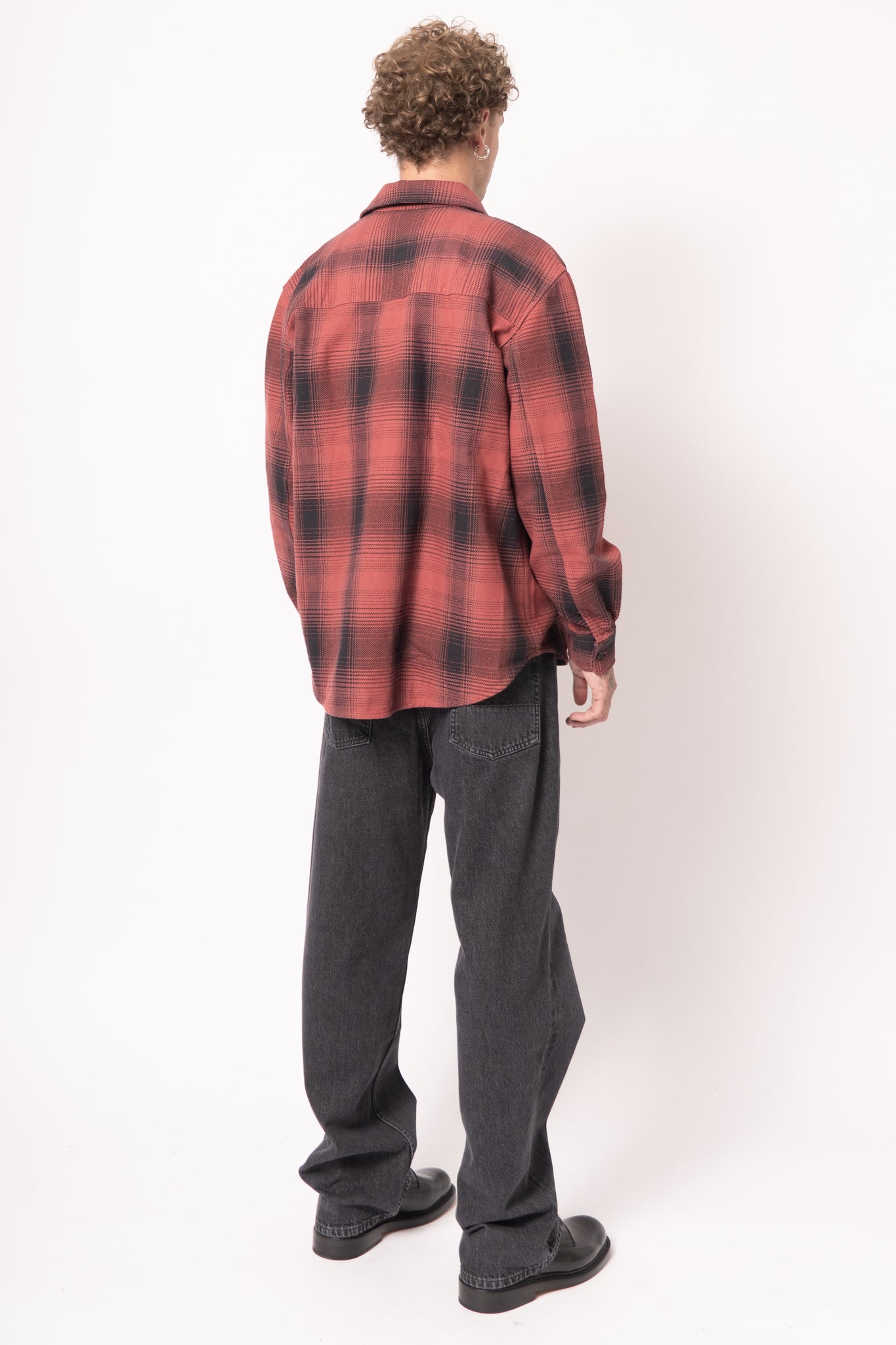 Whoppin Shirt Bison Check Ranch Cotton
