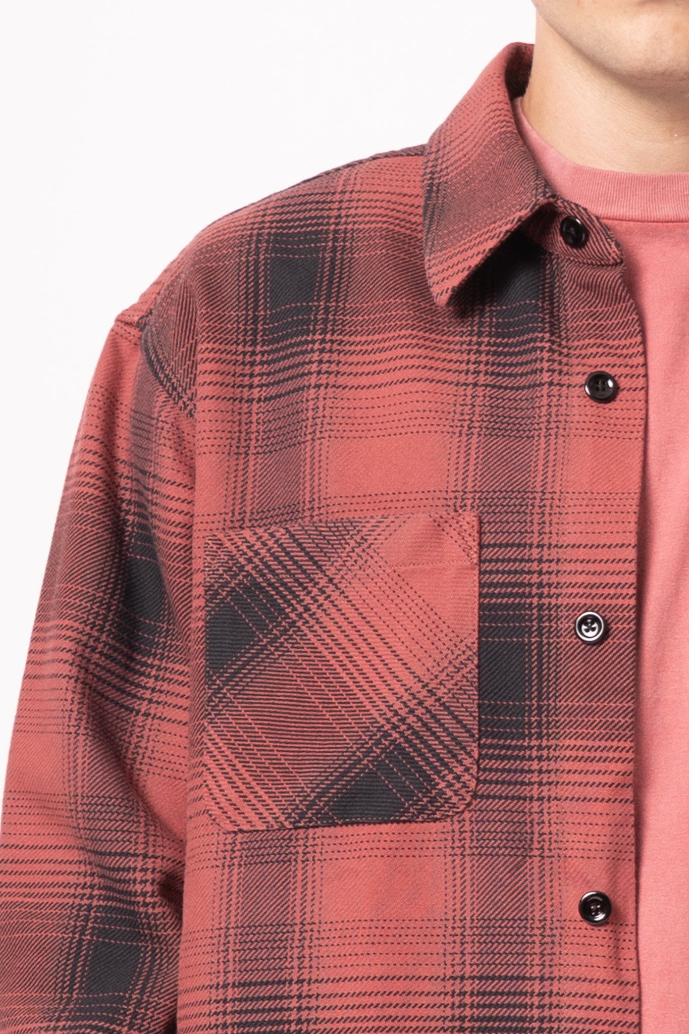 Whoppin Shirt Bison Check Ranch Cotton