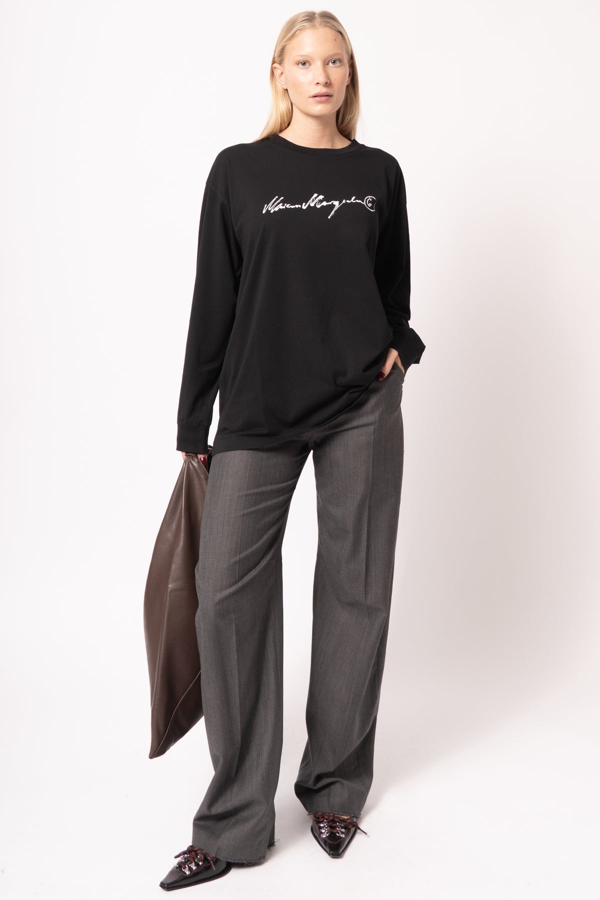 MM6 LS T-Shirt Black