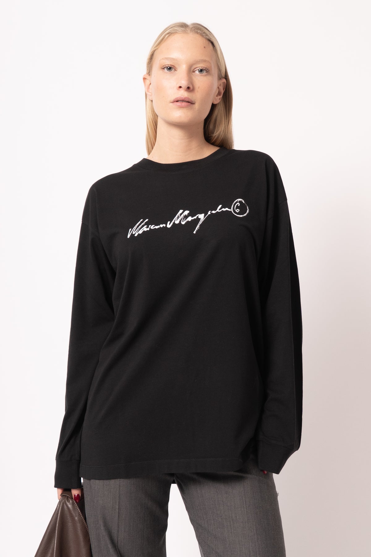 MM6 LS T-Shirt Black