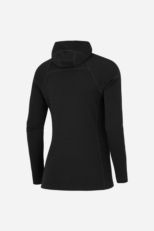 Basar Merino Wool Hoodie Black