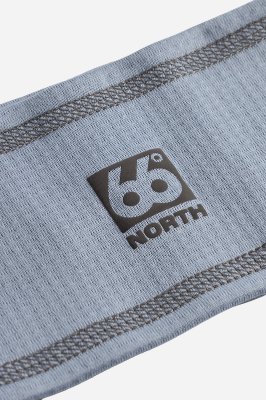Grettir Polartec Power Grid Headband Pale Blue Dot