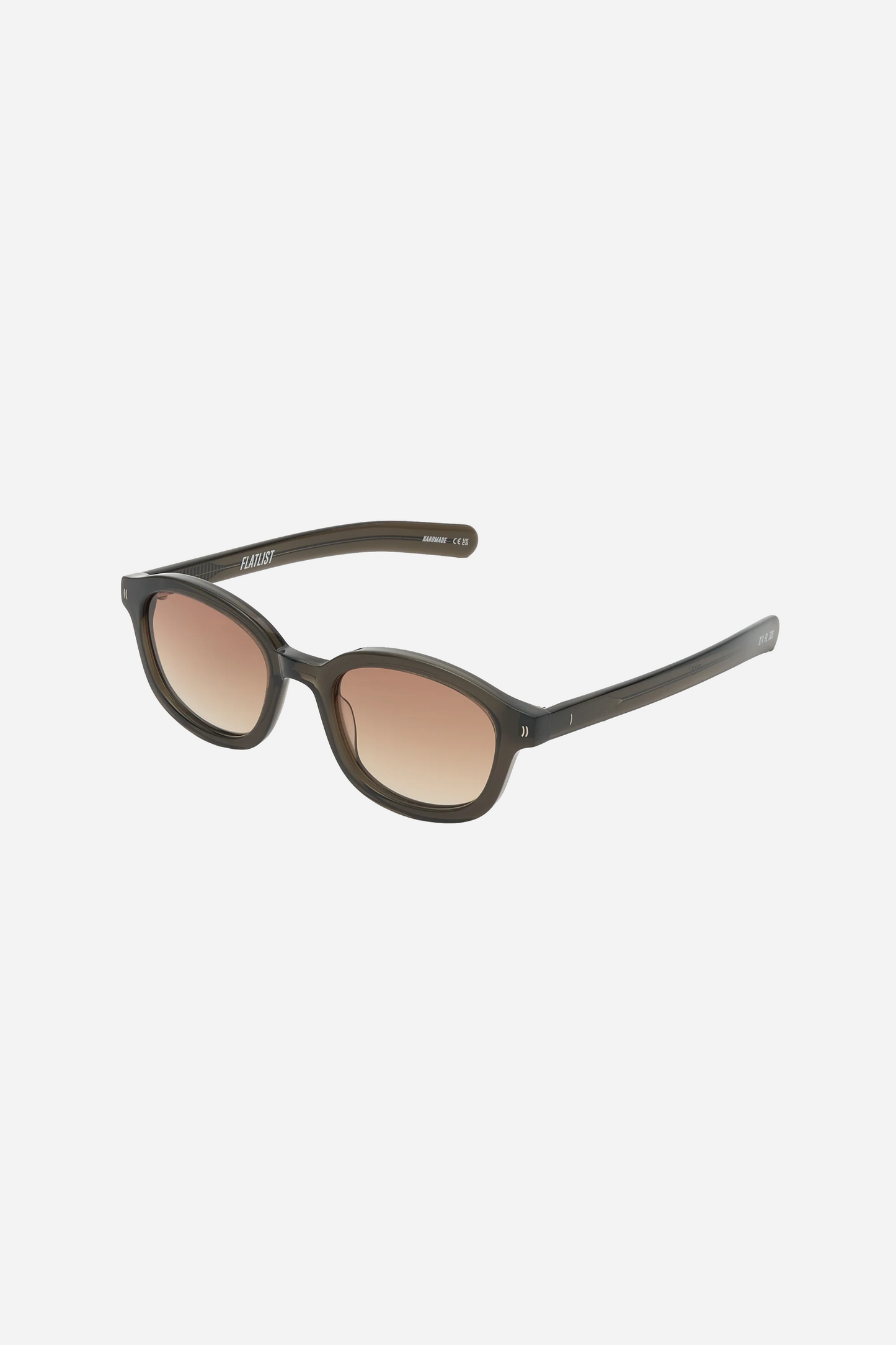 Theo Crystal Warm Grey Light Brown Gradient Lens