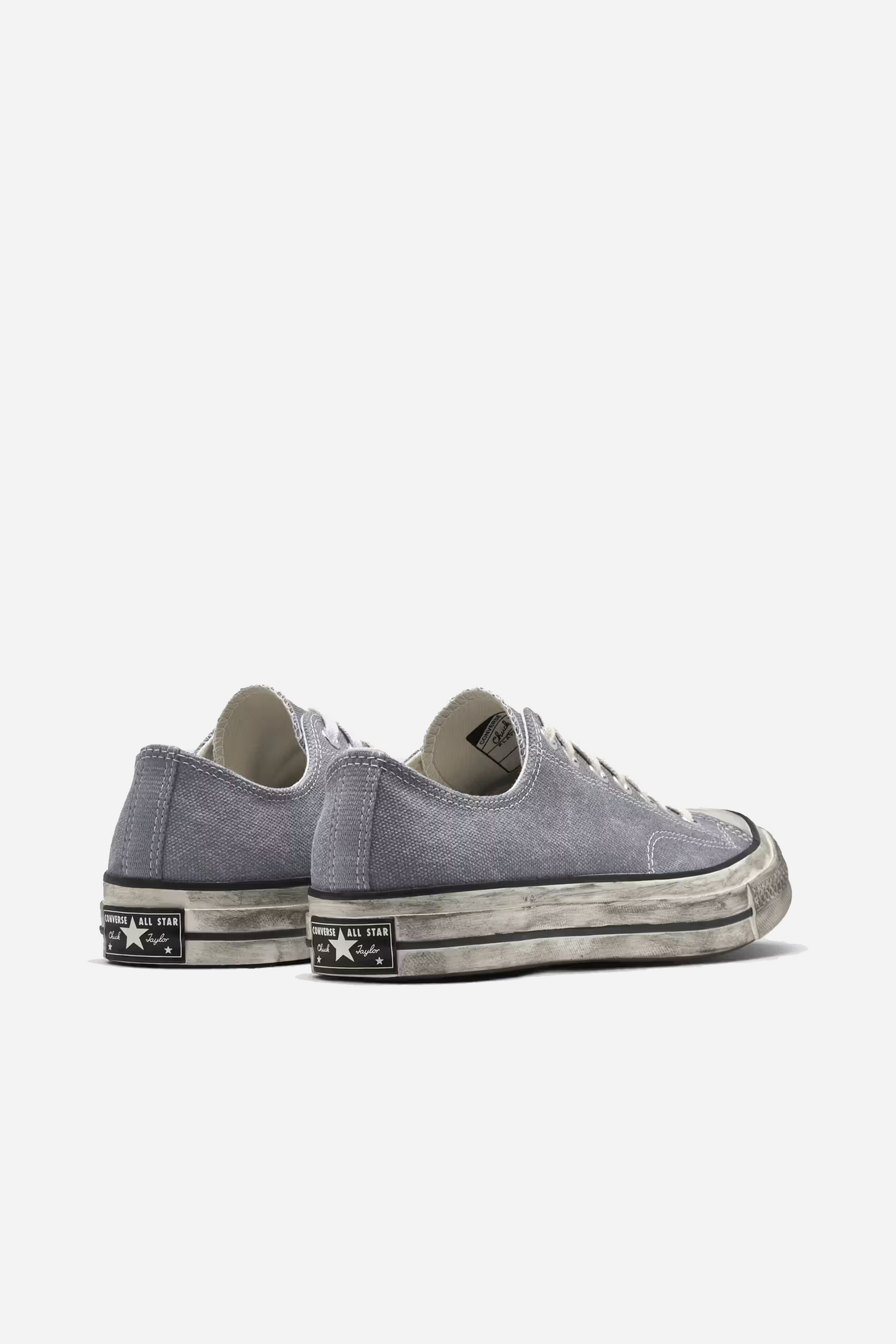 Chuck 70 Low Top Washed Canvas Classic Grey/Egret/Black