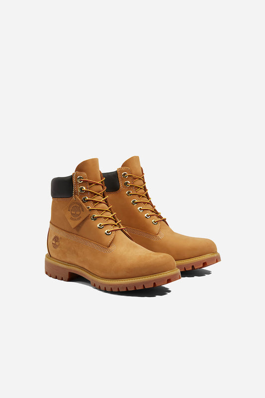 6 Inch Lace Up Waterproof Boot Wheat