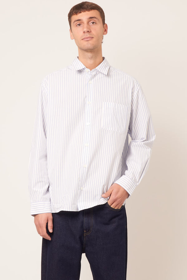 Malo Shirt White/Blue