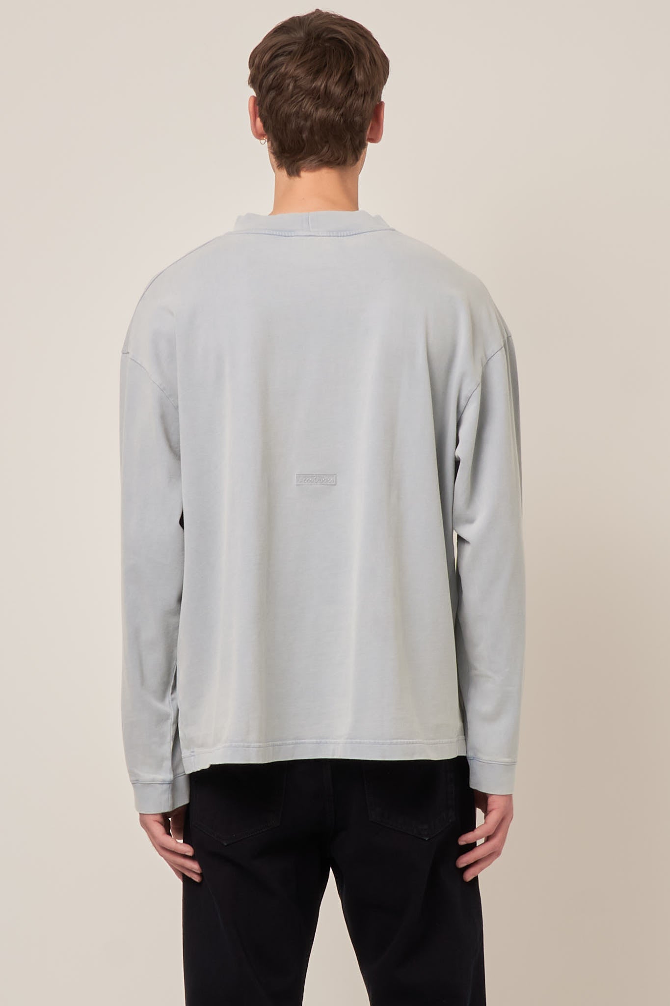 Crew Neck Sweater Soft Blue