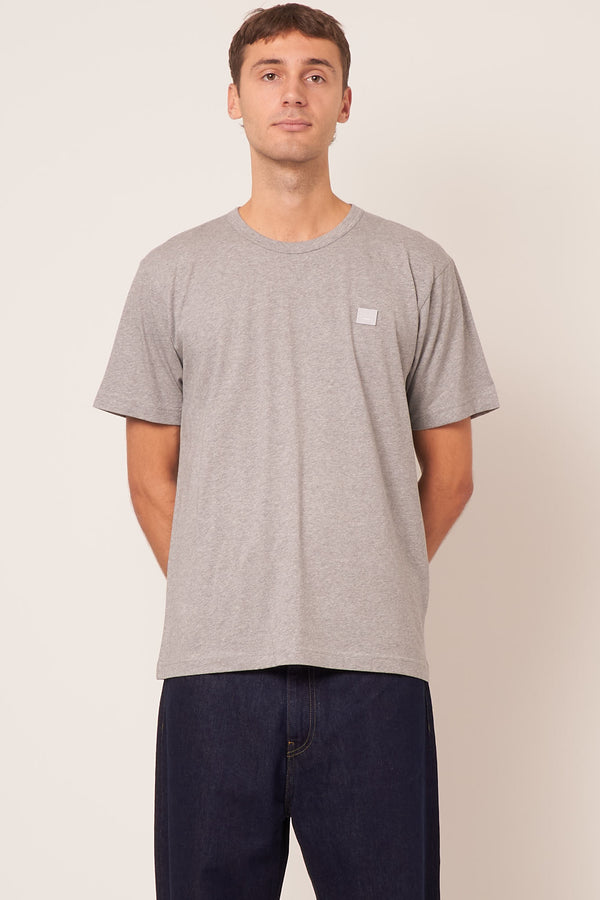Crew Neck T-shirt Light Grey Melange