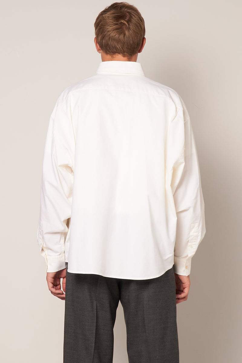 Logo Pocket Shirt Off White