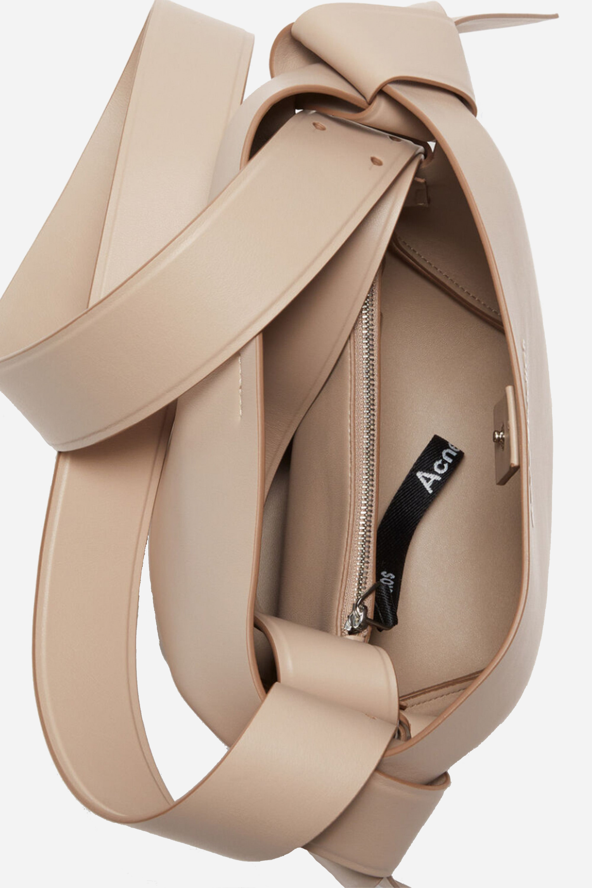 Acne Studios Musubi mini Shoulder Bag Taupe Beige STROM