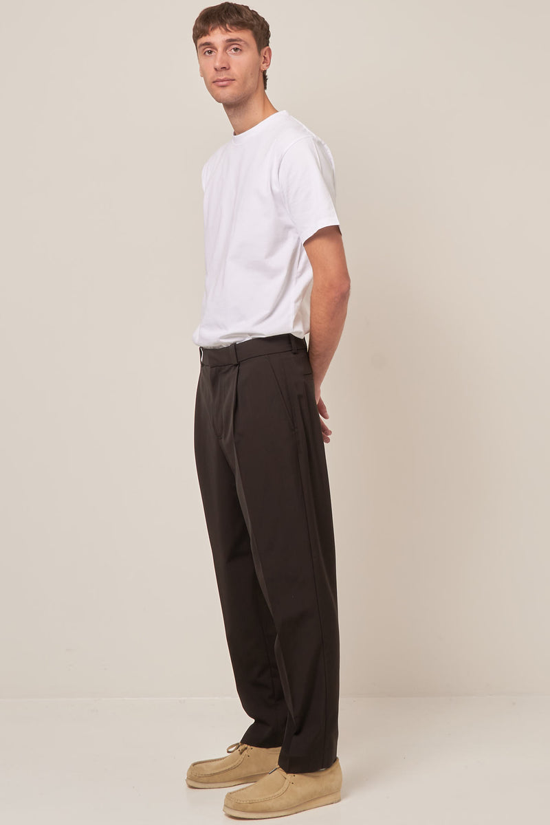 Tailored Trousers Cocoa Brown