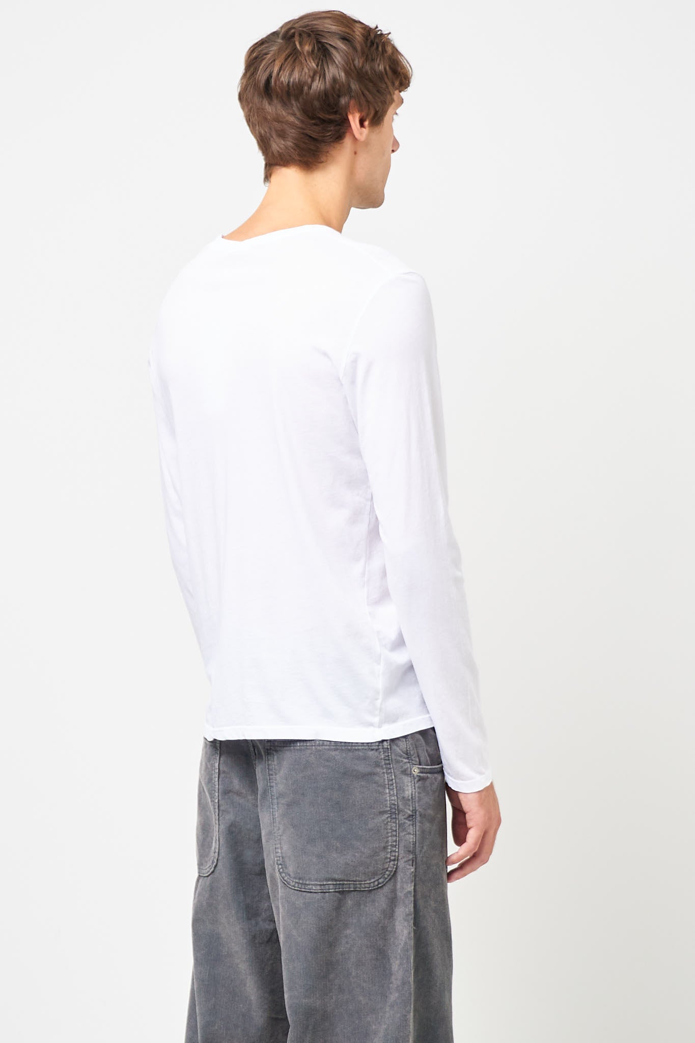 Decatur LS T-shirt White