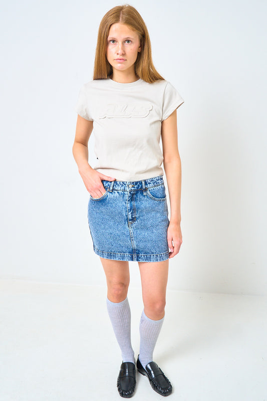 Ash Short Denim Skirt