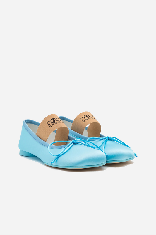 Ballet Shoes Pool Blue