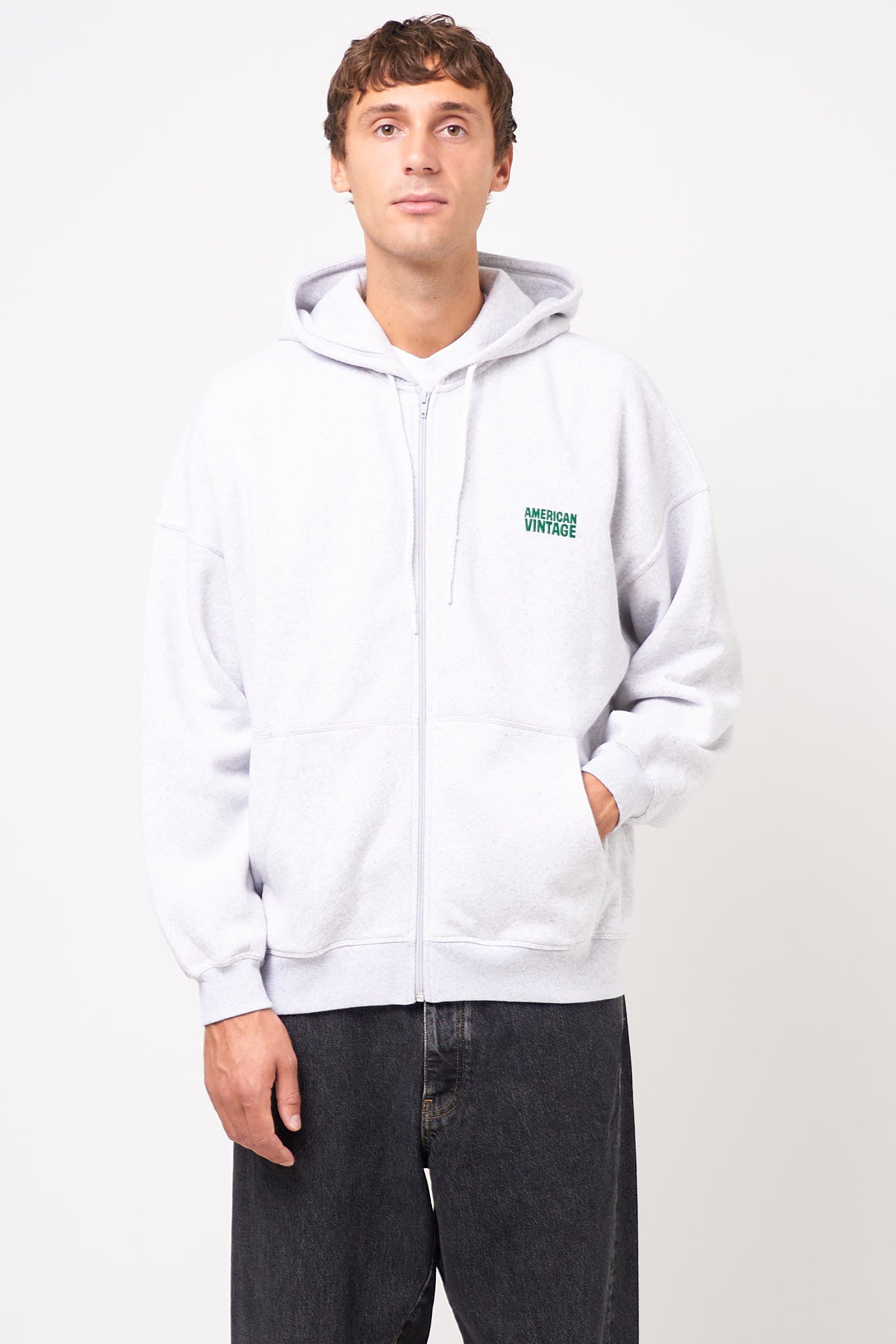 Baptown Hoodie Heather Grey