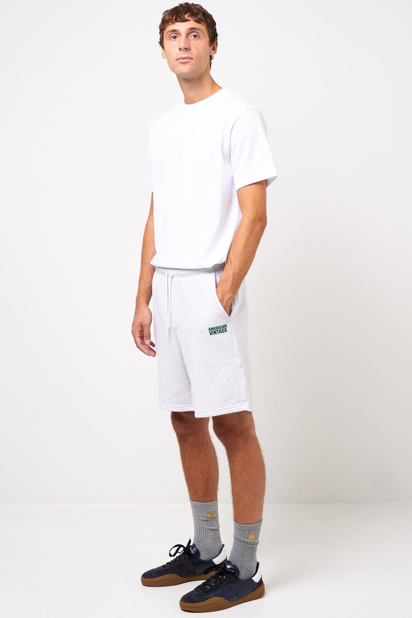 Baptown Shorts Heather Grey