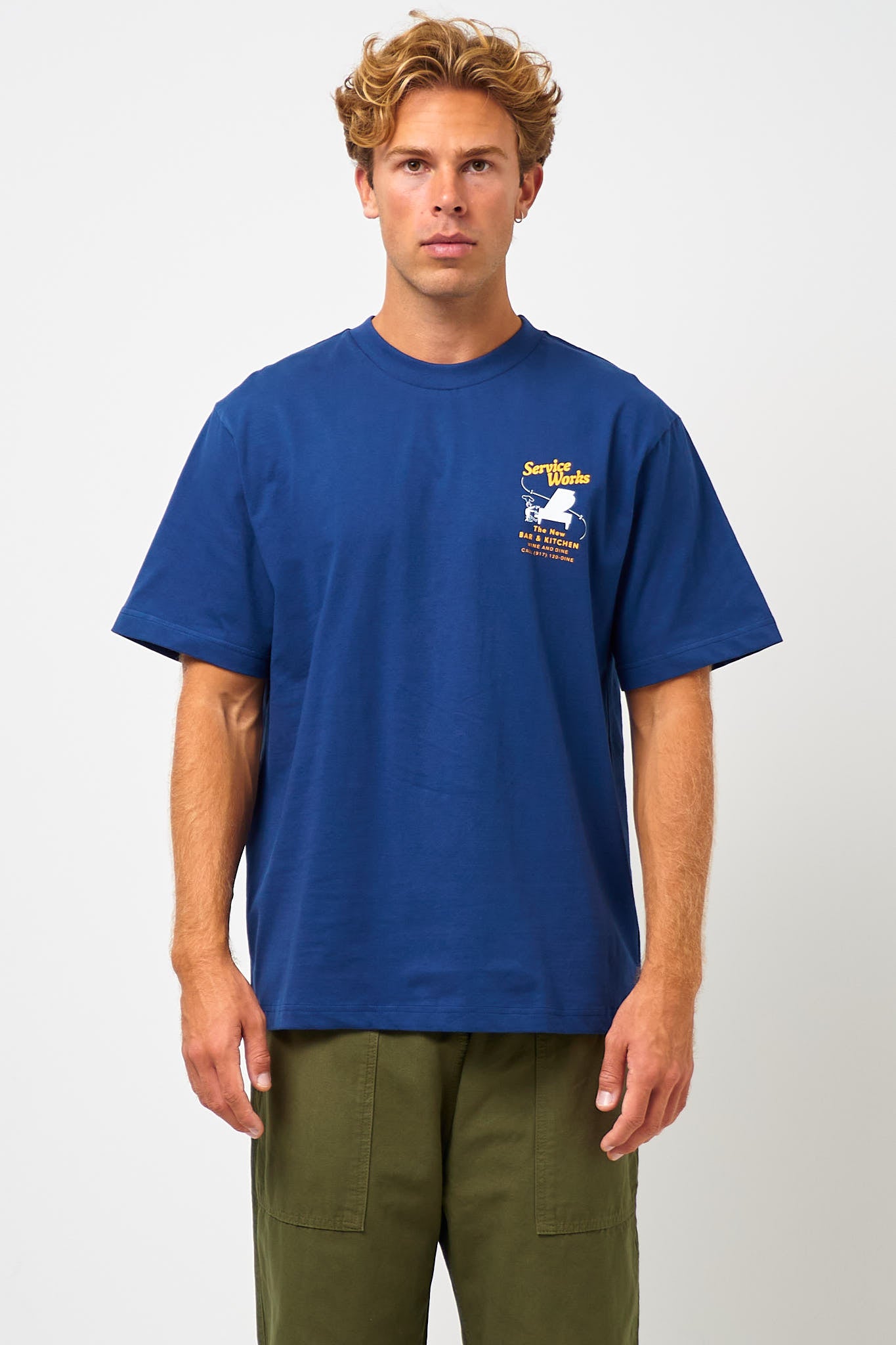 Bar + Kitchen Tee Navy
