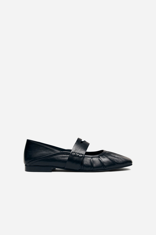 Bargo Ballet Flats Black