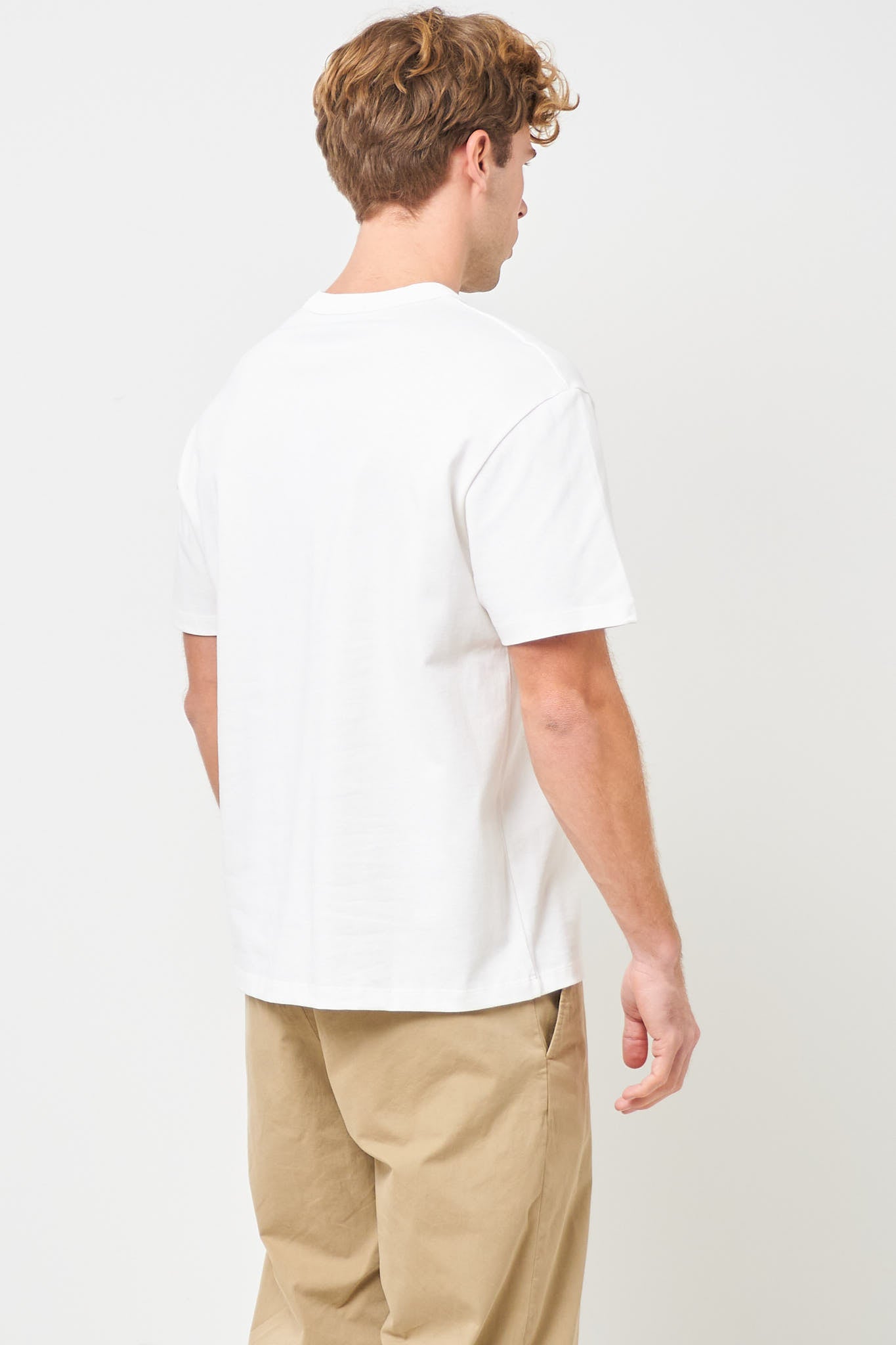 Boxy Petit VPC T-shirt Blanc/Dark Navy