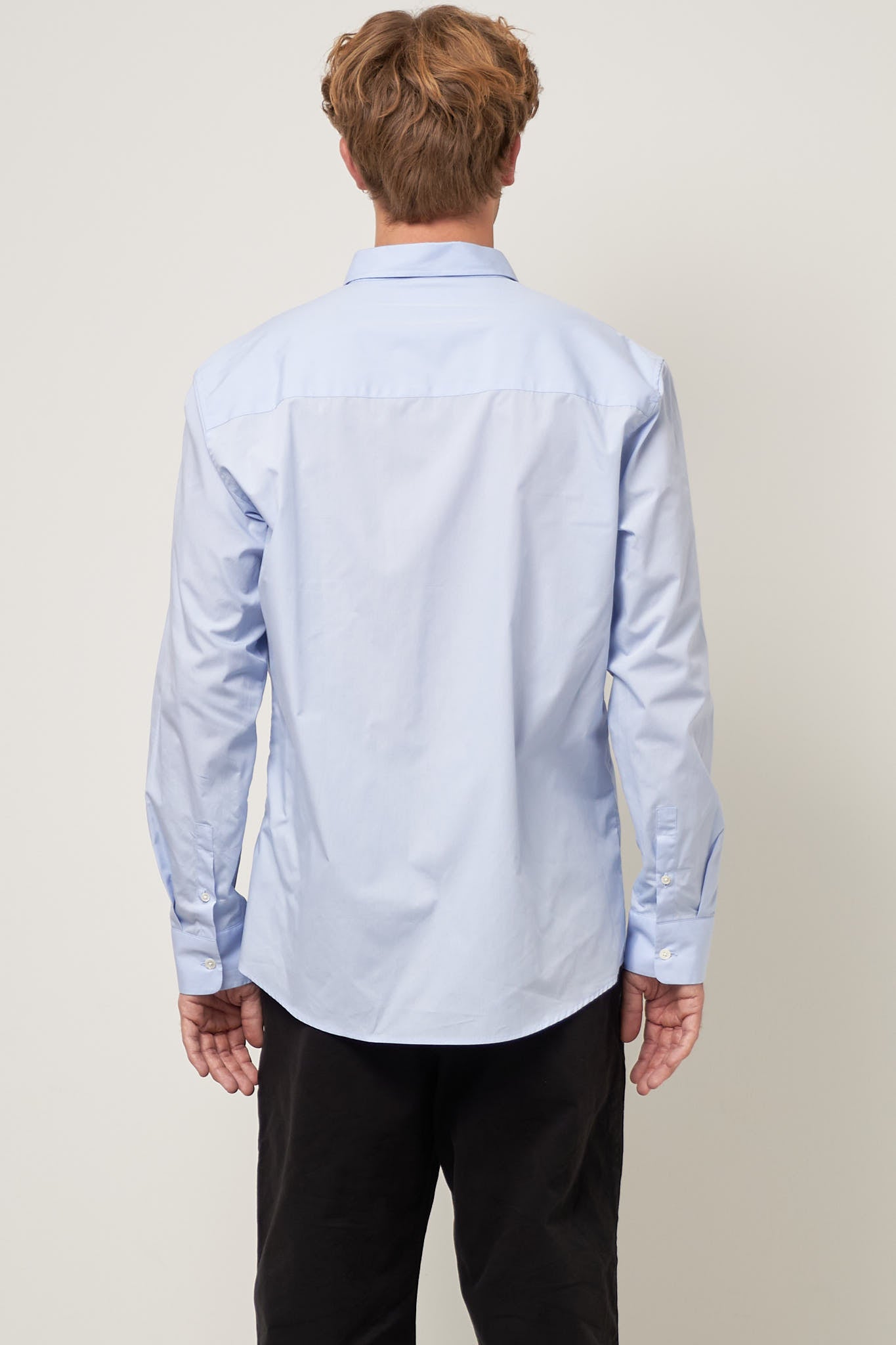 Brook Shirt Solid Light Blue