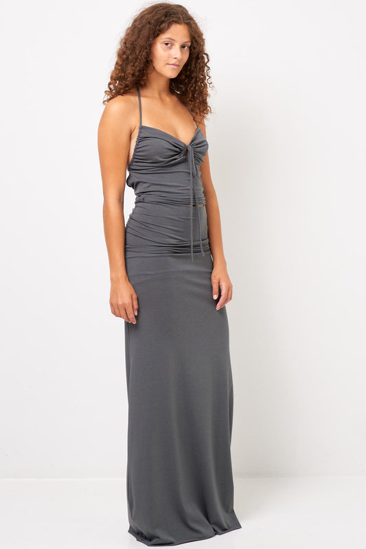 Bustier Top Dark Green