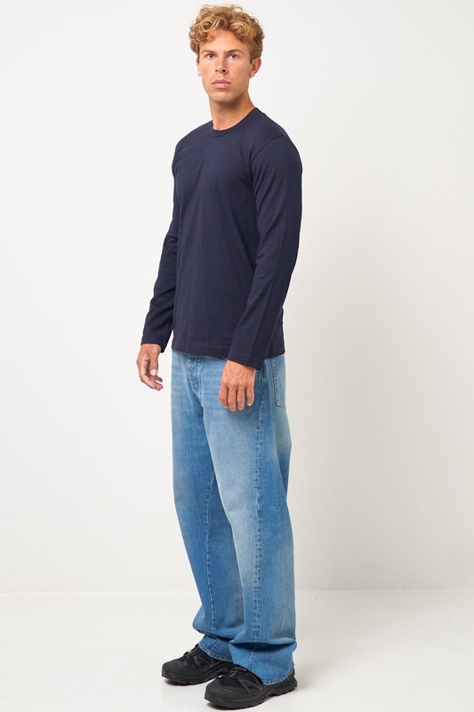 CDG Forever L/S T-Shirt Navy