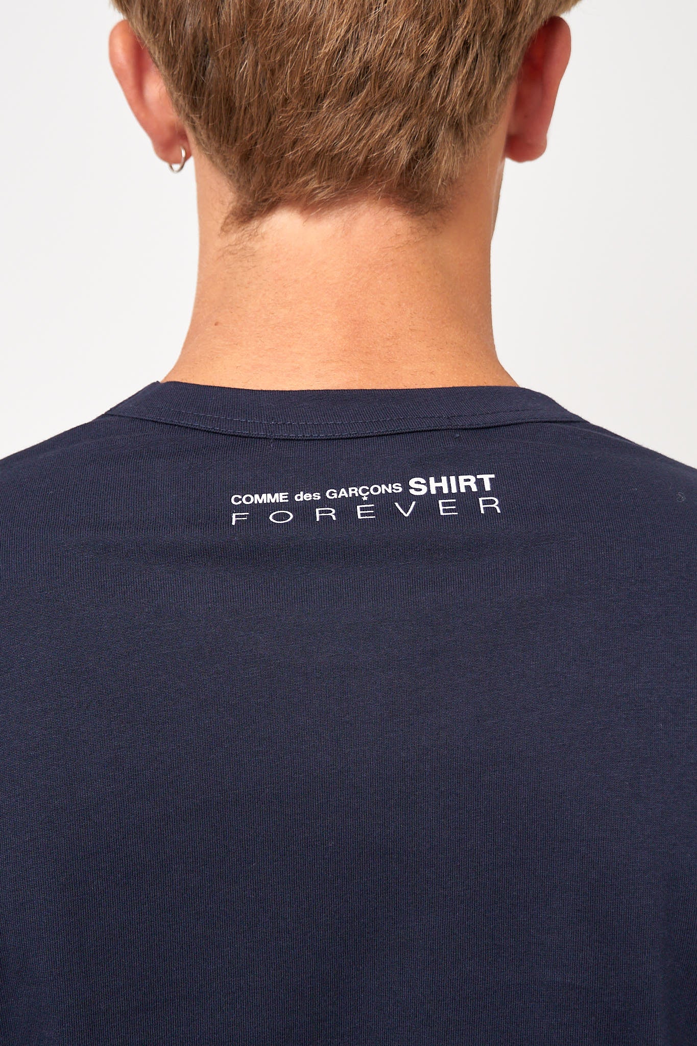 CDG Forever L/S T-Shirt Navy