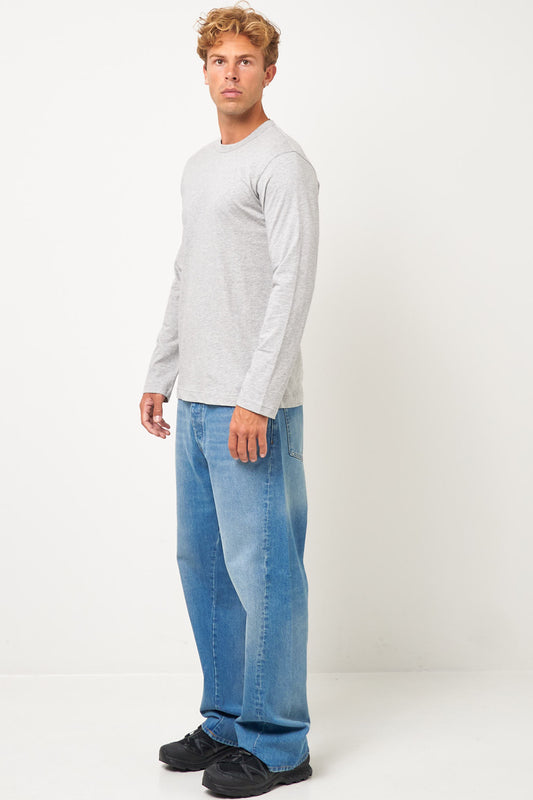 CDG Forever L/S T-Shirt Top Grey