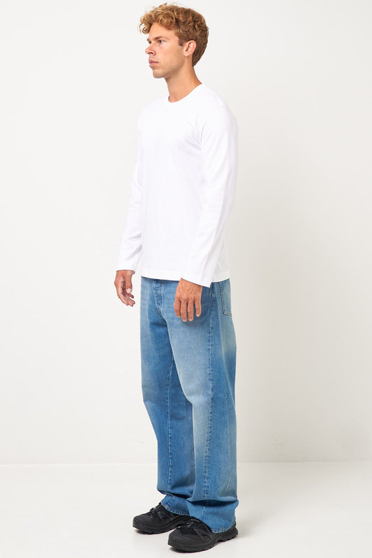 CDG Forever L/S T-Shirt White