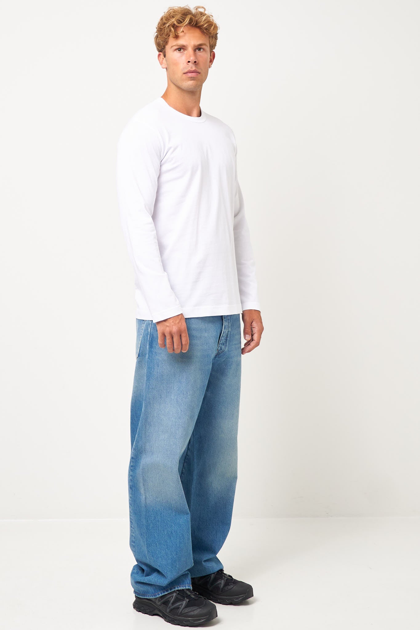 CDG Forever L/S T-Shirt White